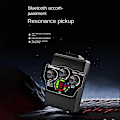 Miniatyrbild 5 av 5: UF-05T Gitarrresonanspickup Inbyggd Reverb Chorus Delay-effekt med Mikrofonstöd Bluetooth Tunerfunktion