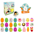 Miniatyrbild 1 av 2: Mini Kanin Bunny Ägg Vridmaskin Gashapon Leksak Blind Box Påskägg För Barn Presenter