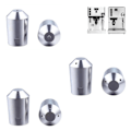 Miniatyrbillede 4 af 5: Til / ProX Espressokaffemaskine 1,0 mm Blænde 3 Huls Dampdyse