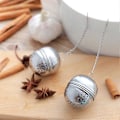 Miniatyrbillede 3 af 5: Krydderi Infuser Finmasket Rustfri Stål Multifunktionel Te Krydderi Infuser Køkkenudstyr