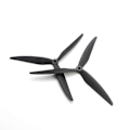 Miniatyrbillede 2 af 5: 1 Par Tracker 10 tommer 1050-3 Propel 3 Blade 1050 Tracker PC Glasfiber Carbon Nylon Props Multirotor Traverse Maskine