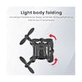 Miniatyrbillede 2 af 5: Mini Drone 4K Professionelt HD Kamera High Hold Mode RC Helikopter, RC RTF Quadcopter Foldbar Quad
