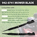 Miniatyrbilde 3 av 5: Bioklipp-kniv for gressklipper til Troy Bilt TB280ES Craftsman skyveklipper
