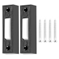 Miniatyrbillede 2 af 5: 2 stk. Universal Garageportåbner Kontakt 41A4166 Knap Sort Finish med Hvid