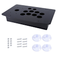 Miniatyrbillede 2 af 5: Arcade Joystick Akryl Panel Kabinet til Arcade Spillemaskine DIY Kan Installeres Joystick Knap til