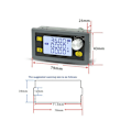 Miniatyrbild 3 av 5: DC-DC Automatisk Boost-omvandlare 80W 5A Strömmodul Justerbar Reglerad Strömförsörjning Batteriladdare
