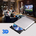 Miniatyrbillede 4 af 4: Ekstern Blu-ray Dvd-drev 3D, Usb 3.0 Og Type-C Blu-ray Cd Dvd-læser Slank Optisk Bærbar Blu-ray-drev Til Macbook Os Windows Xp/7/8/10, Bærbar Pc