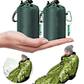 Miniatyrbild 5 av 5: Nödsömn Säck Överlevnad Sovsäckar Nödfilt Utomhus Camping