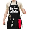 Apron - Black - Adjustable - Polyester/Cotton - 2 Pockets