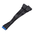 Pikkukuva 1 / 5: Emolevyn USB 3.0 19PIN -liittimen 1-2 jatkojohto, 19-nastainen/20-nastainen sisäinen jatkoliitin