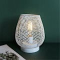 Miniatyrbild 4 av 5: Metallbur Led-Lykta Batteridriven Ljus Med Led Perfekt För Bröllop Fester Patio Evenemang Natt