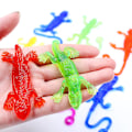 Miniatyrbild 3 av 5: 10 stj Stretchy Sticky Lizards Leksaker Stretchy Rubbery Sticky Lizards Stretchy Sticky Leksaker