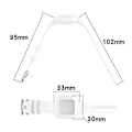 Miniatyrbillede 3 af 5: Remme Kompatible med Garmin Vivofit Jr.3 Udskiftningsrem Armbånd til Garminfit Jr3/vivofit Jr - STØRRELSE: E