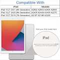 Miniatyrbild 2 av 5: iPad 10.2 2021/2020/2019 9:e/8:e/7:e Fodral, Crown Design Bling Diamant Söt Elegant PU Läder Smart Auto Sleep/Wake Stativ Stötskyddande Fodral för Appl