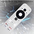 Miniatyrbilde 2 av 5: Erstatningsfjernkontroll for / KM2 for KM2 4K Sertifisert Voice Android TV Box