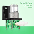 Miniatyrbilde 2 av 5: GROTHEN DC 24V Doseringspumpe Peristaltisk Pumpe Mini Vann Væskepumpe Stor Flowrate Peristaltisk BPT Tu