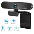 Miniatyrbillede 2 af 5: 4k Webcam Full Hd 1080p Webkamera Til Pc Computer Laptop Videooptagelse