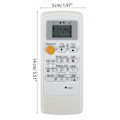 Miniatyrbilde 4 av 4: Erstatningsfjernkontroll for klimaanlegg for Mitsubishi Mp04b Mp04a Mp2b