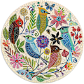 Pikkukuva 3 / 4: Galison Circle of Avian Friends Pyöreä Palapelin (1000 Palaa)