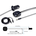 Miniatyrbild 3 av 5: Bluetooth Bil Kit Bluetooth Mottagare, Bluetooth Handsfree Ljudadapter Inbyggd Mikrofon Luftventil Klämma, 2.1A USB Billaddare