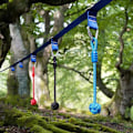 Miniatyrbillede 3 af 5: Børnesving Klatretilbehør til Ninja Warrior Forhindringsbane - Ninja Slackline Ninja Fists Greb - 3-pak