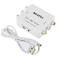 Pikkukuva 1 / 5: Mini PAL NTSC Kaksisuuntainen TV-järjestelmämuunnin PAL - NTSC NTSC - PAL Kaksisuuntainen TV Composit