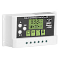 Pikkukuva 4 / 5: PWM Älykäs Aurinkolataussäädin LCD-näytöllä USB-ulostulolla 12V 24V 10A (KYZ-20A)
