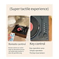 Miniatyrbillede 5 af 5: Retro CD-afspiller Genopladelig Understøtter CD BT USB 3,5 mm AUX Bærbar C