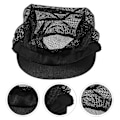 Miniatyrbilde 4 av 4: Kokkehatt Justerbar Elastisk Pustende Mesh Arbeidshette Beanie for Kjøkkenarbeid
