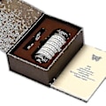 Miniatyrbild 4 av 4: Da Vinci Combinat, metall Cryptex-set