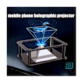 Miniatyrbillede 4 af 5: 3D Holografisk Projektion DIY Børneuddannelseslegetøj Videnskabeligt Eksperiment Teknologiproduktion til