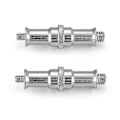 Miniatyrbillede 2 af 4: 2 Stykker Standard 1/4 Til 3/8 Tommer Metal Han Konverter Gevindskrue Adapter Spigot Stud Til Stativ
