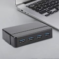 Pikkukuva 3 / 4: H4928-U3 Moniliitäntäinen Jakaja 4-porttinen USB3 Laajennuskeskitin Tiedonsiirtokortti US 100-240V