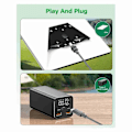 Miniatyrbild 2 av 5: För Starlink Mini Kabel 10FT Starlink Mini USB C till DC Strömkabel Sladd 100W Input USB Typ C till DC