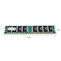 Miniatyrbillede 3 af 4: Xiede 2x Desktop PC Hukommelsesmodul DDR 400 1GB PC-3200 DDR1 184-pin DIMM 400MHz X001