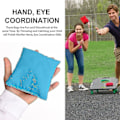 Miniatyrbillede 4 af 5: 8 stk. 10x10cm Cornhole Bean Bags Sæt Majsfyldte Cornhole Stofposer Træningsudstyr Til Udendørs Corn Hole Kastespil