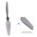 Miniatyrbillede 2 af 5: 3 stk. RC Flyvemaskine Propeller til WLtoys XK X450 Fastvinget Fly