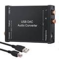 USB til SPDIF Koaksial og 3,5 mm Hovedtelefon Jack Konverter USB Optisk Lydadapter USB PCM til