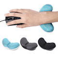 Miniatyrbillede 2 af 3: Memory Foam Skridsikker Musemåtte med Håndledsstøtte Ergonomisk Kontor Sund
