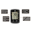 Miniatyrbillede 4 af 5: Cykelcomputer G+ Trådløs GPS Speedometer Vandtæt Racercykel MTB Cykler Baggrundslys Bt ANT+ med C