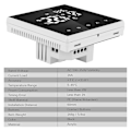 Miniatyrbild 5 av 5: ME81H Smart Termostat Digital Temperaturregulator Cirkulation Programmerbar Elektrisk Golvvärme
