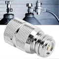 Pikkukuva 3 / 5: CO2-sylinterisovitin, yhteensopiva SodaStream TR21-4 -urosliitännän ja G1/2 Type30 -naarasliitännän kanssa