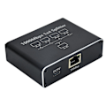 Miniatyrbillede 3 af 5: Gigabit Netværksdeler 1-Til-4 Netværkskabelsdeler RJ45 Netværk Port Ethernet Splitter Velegnet