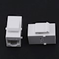 Miniatyrbillede 3 af 5: 10 stk. Rj45 Konnektor Keystone Jack Cat6 Forlænger Kobler Ethernet Netværk Lan Cat 6 Kobler Jacks