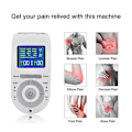 Miniatyrbillede 3 af 5: EMS Maskine Massager Elektro Behandling Instrument Elektrisk Digital Nerve Muskel Stimulator Lav Fysioterapi Sundhedspleje