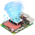 Miniatyrbillede 2 af 5: Velegnet til 5 Aktiv Køler Fuld Kobber Køleplade Justerbar Hastighed Turbine PWM Blæser Varme