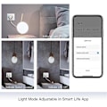 Miniatyrbilde 4 av 5: WiFi Smart Sokkel med Lysstyrkejustering for Tuya Smart Life App, Stemmestyring via Assistent, EU-kontakt