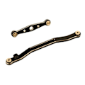Miniatyrbilde 1 av 5: Styre-stenger i messing, styreforbindelse, styreforbindelseslenke for Axial Scx24 Deadbolt 1/24 RC Crawler bildeler
