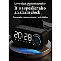 Pikkukuva 2 / 5: Bluetooth-kaiutin, yksinkertainen kannettava digitaalinen Bluetooth-kaiutin herätyskellolla, sopii Be