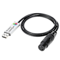 Miniatyrbilde 1 av 5: Lixada USB til DMX Grensesnitt Adapter - LED DMX512 Datamaskin PC Scenebelysning Kontroller Dimmer